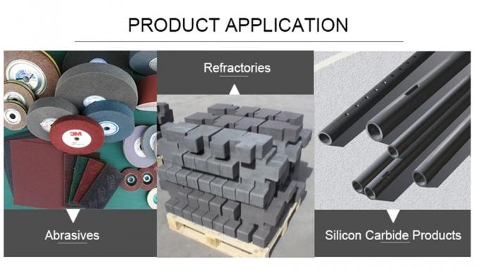 耐火性シック粉 99% 純度カーボリンダム砂粒 シリコンカービッド磨き粉 2