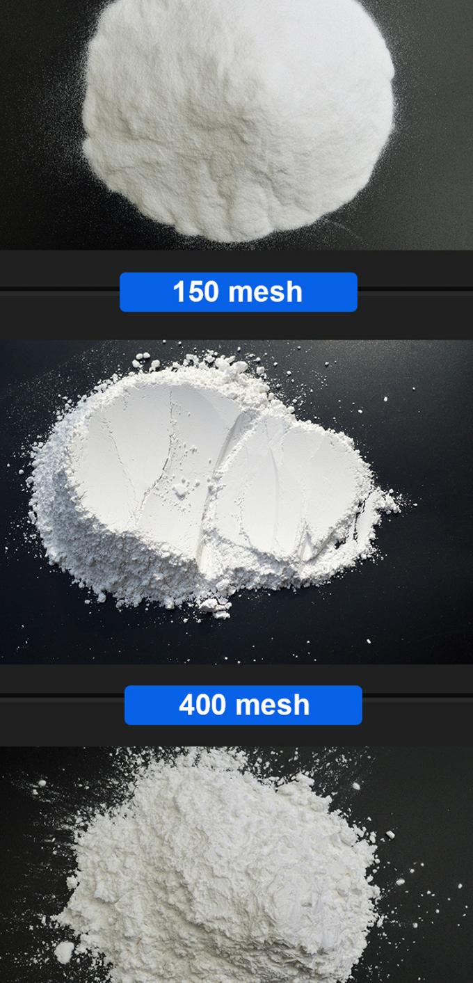 高湿度耐性 白色溶融アルミナ 耐火性 99% Al2O3 白色コロンドムアルミニウム酸化物 3