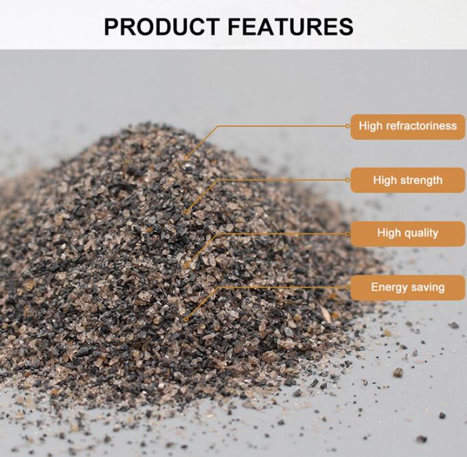 56-58% アル2O3 耐火性 アンドルシート 価格 0-1mm 1-3mm 200mesh 耐火性 原材料 1