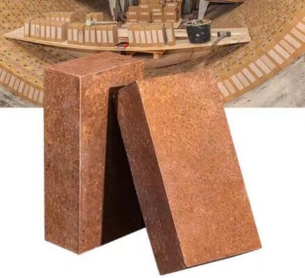 高温耐火性マグネシウムレンガ 優れたスラグ耐性 炭酸化マグネシウムレンガ 鋼炉の壁面用