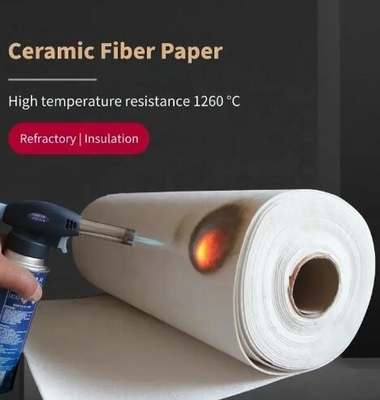 工場供給 2mm 10mm 耐火性材料 セラミック繊維 ウールガスケット 1260c insulation 熱性セラミック繊維紙