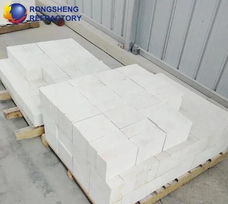 高級の溶融鋳造耐火材料 ジルコニア コロンダム レンガ 電気溶融耐火アズブロック