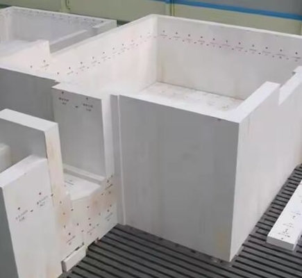 工場価格 鋳型ジルコニア コーランドム レンガ アズ 耐火レンガ ガラス炉用