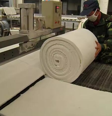 高温セラミック繊維エアロゲル毛布 低熱伝導性保温材料
