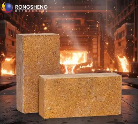 高温耐火性マグネシウムレンガ 優れたスラグ耐性 炭酸化マグネシウムレンガ 鋼炉の壁面用