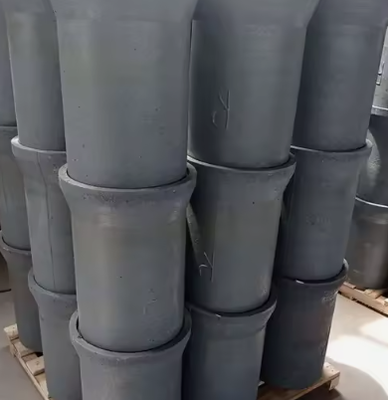 工場 供給 大型 シック 溶融器 50kg 350kg シリコン カービッド ポット サガー シリコン カービッド 溶融器 鋳鉄
